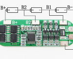 Плата BMS\PCM 3S Li-Ion HX-3S-JHA10 (2.5-4.25V, 8~12A, балансировка, симметрия)