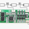 Плата BMS\PCM 3S Li-Ion HX-3S-JHA10 (2.5-4.25V, 8~12A, балансировка, симметрия)