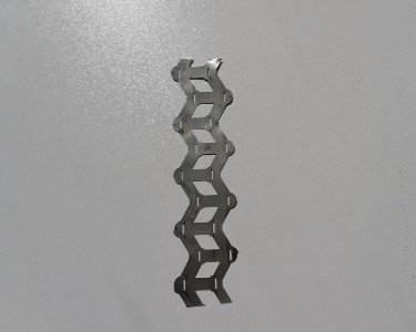 Лента стальная никелированная W*0,2мм ( поперечное смещением)