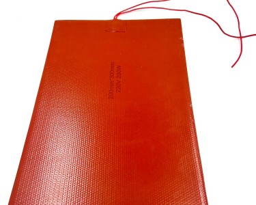 Нагревательная пластина 300x200мм (220V-200W, силиконовая) LFH-12019sg на клейкой основе