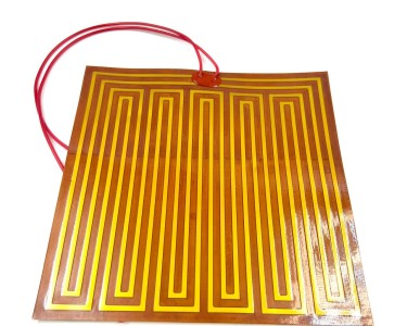 Нагревательная пластина 150х150мм (12v-26W , 24V-100W, 5.5 Ом) LFH-9409pg на клейкой основе