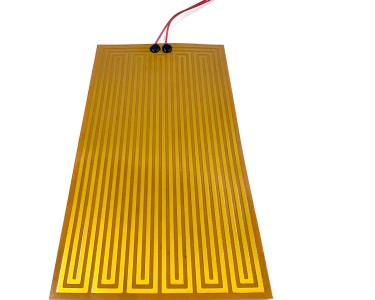 Нагревательная пластина 145x75мм (12V-10W, 24V-39W, 27V-49W, 14.8 Ом) LFH-9546pg на клейкой основе