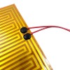 Нагревательная пластина 145x75мм (12V-10W, 24V-39W, 27V-49W, 14.8 Ом) LFH-9546pg на клейкой основе фото 0