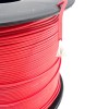 На катушке Медный провод 24AWG 300м 0,2 кв.мм (40*0,08мм) (красный, UL3135) LFW-24R в мягкой силиконовой изоляции фото 2