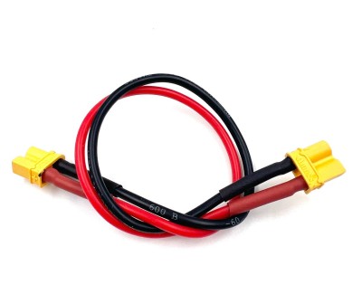 Удлинитель Amass XT30U-F -> XT30U-F с силиконовым проводом 18AWG, 200мм
