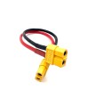 Удлинитель Amass XT60-F -> XT60-F с силиконовым проводом 14AWG, 200мм фото 3