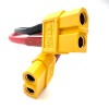 Удлинитель Amass XT60-F -> XT60-F с силиконовым проводом 14AWG, 200мм фото 2