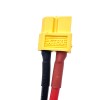 Удлинитель Amass XT60-F -> XT60-F с силиконовым проводом 14AWG, 200мм фото 5