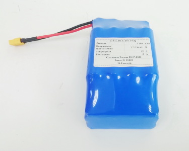 Аккумуляторная батарея для гироскутера 36В 5,2Ач, LF-365-5665 (Li-Ion, 10S2P, DLG-260)