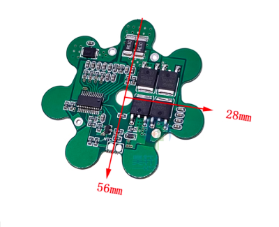 Плата BMS\PCM 7S Li-Ion HXYP-7S-A708 (2.7-4.25V, 10A)