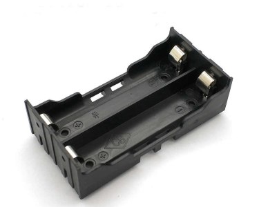 Батарейный отсек 2х18650 для монтажа на плату