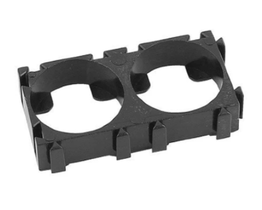 Холдер модульный 2*21700 (2*1, с канавкой под ленту)