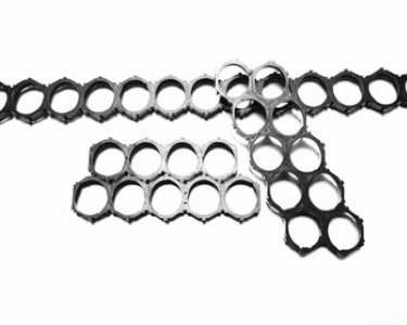 Холдер модульный, гексагон 10*21700 (d21.7)