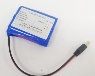 Аккумуляторная батарея 11,1В 2,6Ач LF-112-6167 (Li-Ion, 3S1P, DLG-260)