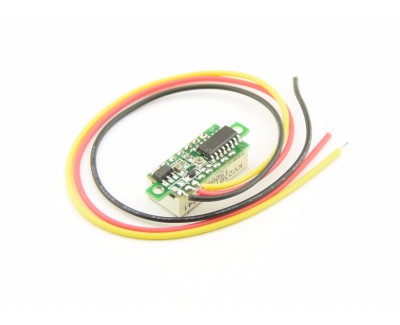 Цифровой вольтметр KY2381ABY-241 / 2381BS, 0-100V (желтый)