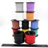 На катушке Медный провод 30AWG 100м 0,06 кв.мм (11*0,08мм) (желтый, UL3135) LFW-30Y в мягкой силиконовой изоляции фото 5