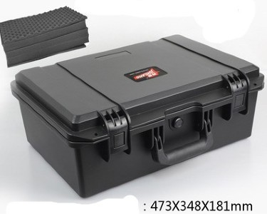 Корпус пластиковый 473*348*181 - модель 4429H_6685 ( черный, защита от влаги)