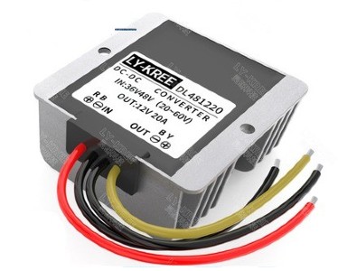 DC/DC преобразователь в корпусе, вход 20-60В, выход 12В, 20А (KREE-DL481220)