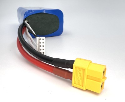 Аккумулятор для FPV 21,6В 6,0Ач LF-216-14987 (Li-Ion, 6S2P, BAK N18650CQP, XT60, T)