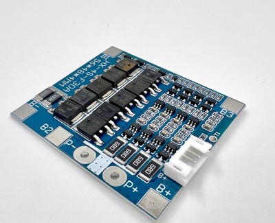 Плата BMS\PCM 4S LiFePO4 HX-4S-F30A (2,1-3,65V, 30~56A, балансировка, симметрия) rev-2.1