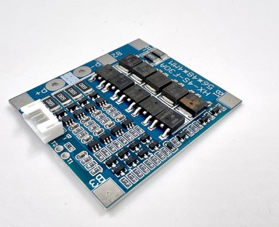 Плата BMS\PCM 4S LiFePO4 HX-4S-F30A (2,1-3,65V, 30~56A, балансировка, симметрия) rev-2.1