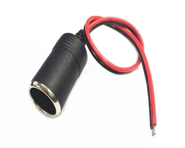 Гнездо автомобильного прикуривателя 12В-24В, 10A, 32см