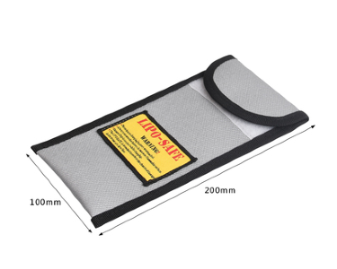 Cумка огнеупорная для аккумуляторов 100*200 мм