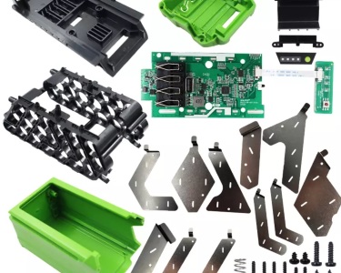 Комплект для сборки GREENWORKS G40USB 40В (18650 со смещением, 10S2P с BMS + USB 5V/2.1A)