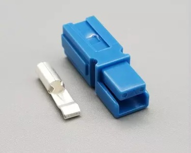 Разъем SMH PP 30A 600V одинарный, синий ( аналог Anderson)