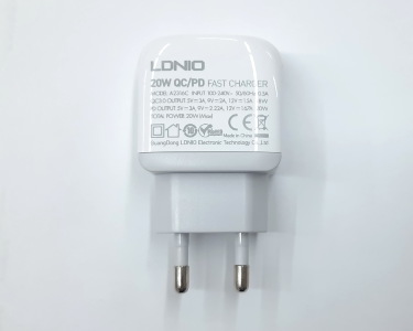 Сетевое зарядное устройство 20W LDNIO ( Type-C to Type-C)