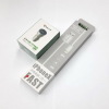 АЗУ 60W 12/24v 7A max (GNV-C160, USB, Type-C, серебряный) +  Lightning кабель
