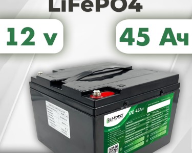 Аккумуляторная батарея 12В 45Ач LF-1245-9534 (LiFePO4, 4S3P, BAK 32140FS, P)