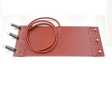 Нагревательная пластина 300x120мм (12V-85W, 1,7 Ом, термостат 80С, силиконовая) LFH-9577s, крепления