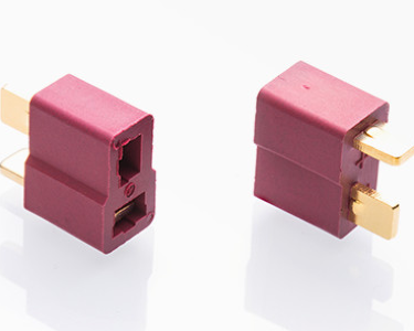 Разъем Amass AM-1015-F/Dean/T-plug  (розетка, 25А, темно-красный)