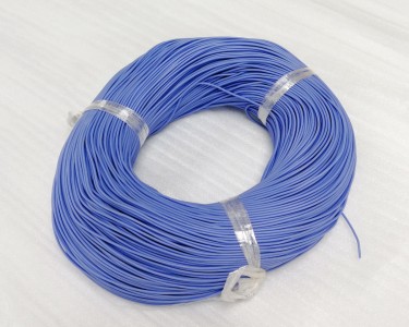 26AWG 0,14 мм² Медный провод в силиконовой изоляции (синий, UL3135) LFW-26Bl