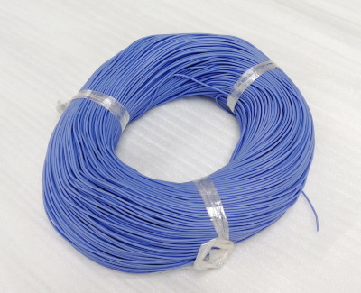 28AWG 0,08 мм² Медный провод в силиконовой изоляции (синий, UL3135) LFW-28Bl