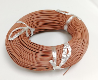 26AWG 0,14 мм² Медный провод в силиконовой изоляции (коричневый, UL3135) LFW-26Br