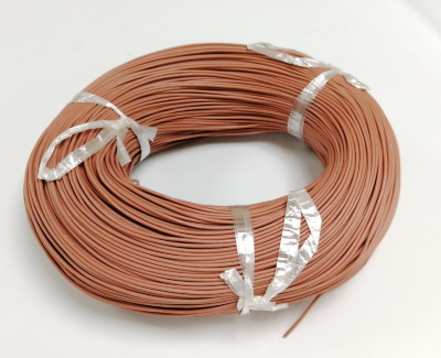 24AWG 0,2 мм² Медный провод в силиконовой изоляции (коричневый, UL3135) LFW-24Br