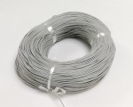 24AWG 0,2 мм² Медный провод в силиконовой изоляции (серый, UL3135)