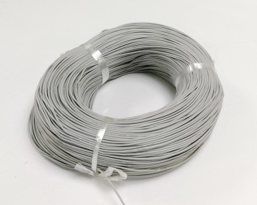 28AWG 0,08 мм² Медный провод в силиконовой изоляции (серый, UL3135) LFW-28Gr