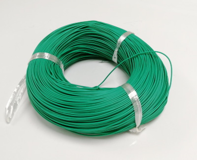 26AWG 0,14 мм² Медный провод в силиконовой изоляции (зеленый, UL3135) LFW-26G