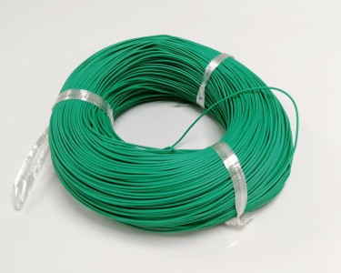 24AWG 0,2 мм² Медный провод в силиконовой изоляции (зеленый, UL3135) LFW-24G