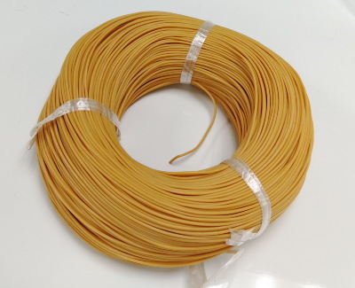 24AWG 0,2 мм² Медный провод в силиконовой изоляции (оранжевый, UL3135) LFW-24O