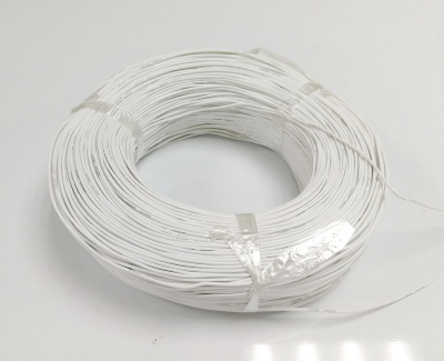 16AWG 1,27 мм² Медный провод в силиконовой изоляции (белый, UL3135) LFW-16W