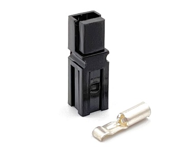 Разъем SMH PP 120A 600V одинарный, черный ( аналог Anderson)