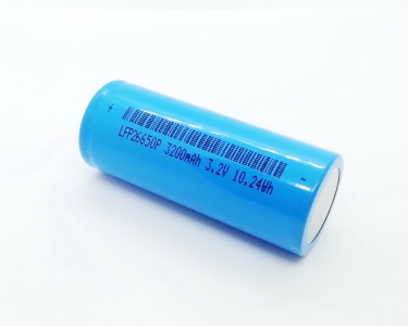 LiFePO4 3.2V, DLG LFP26650P-320, 3200 мАч (аккумулятор литий-железо-фосфатный, 26650)