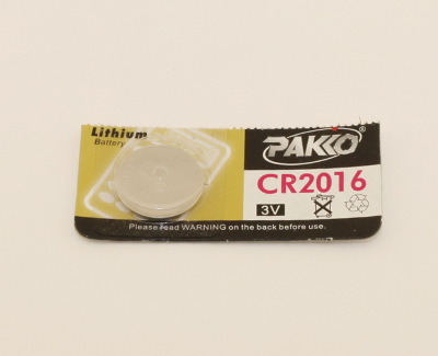 CR 2016, Pakko, Элемент питания литиевый (1шт) 3В