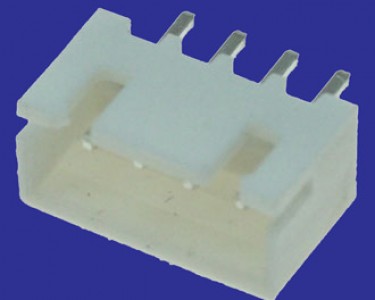 Разъем XH-4P (вилка на плату прямая, 4pin)