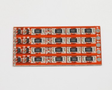 Плата балансировки 1-4S 1500мА LiFePO4 HCEB-1500 (3,6-1,5В)