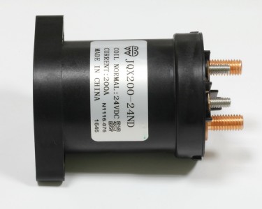 Контактор JQX-200-24ND (катушка 24V, контакт 12-450V, ток 200A, IP68, DC/DC)